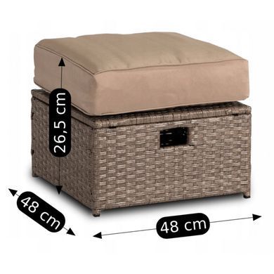 Комплект садових меблів MEBEL ELITE FLORYDA Беж
