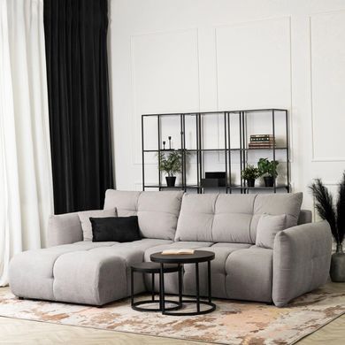 Кутовий диван MEBEL ELITE ALMA 250 см Беж (лівий) фотографія