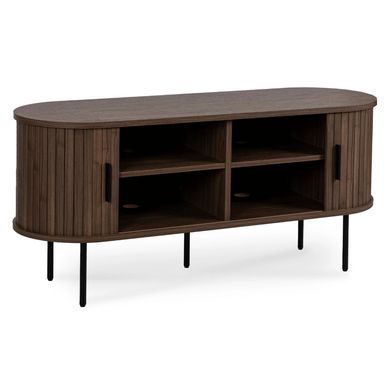 ТВ Тумба MEBEL ELITE TRISH 120 Горіх фотографія
