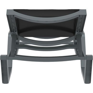 Шезлонг Siesta Onto Rio Dark Grey Black