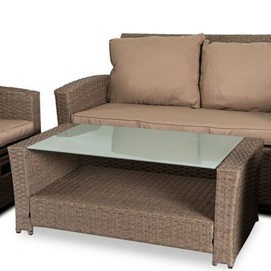 Комплект садових меблів MEBEL ELITE FLORYDA Беж