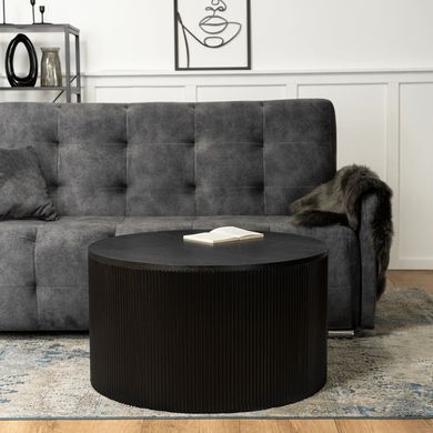 Журнальний столик HOPE MAX MEBEL ELITE 80x80 Чорний фотографія