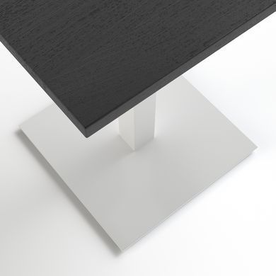 Стол TETRA LIGHT Lovko 60x60 Белый / Черный фотография