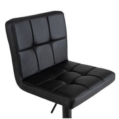 Барний стілець MEBEL ELITE NERO чорний / чорний фотографія