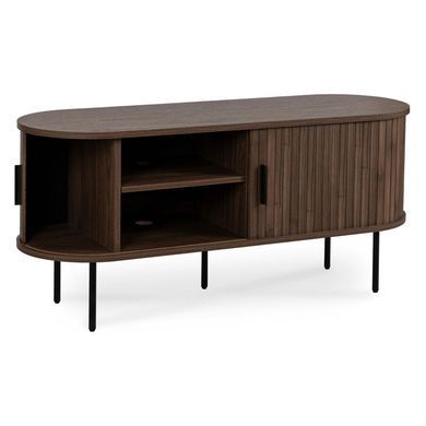 ТВ Тумба MEBEL ELITE TRISH 120 Горіх фотографія
