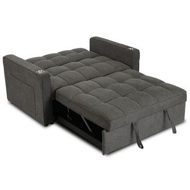 Крісло розкладне MEBEL ELITE ASTER Чорний фотографія