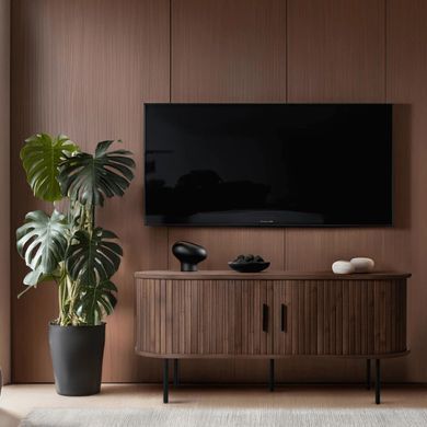ТВ Тумба MEBEL ELITE TRISH 120 Горіх фотографія