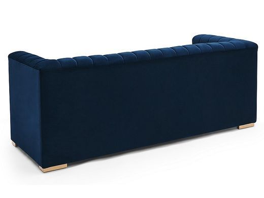Софа VOGUE Velvet 2 Signal Темно-синий фотография