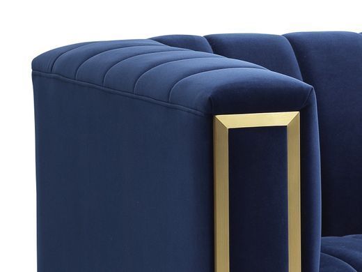 Софа VOGUE Velvet 2 Signal Темно-синий фотография