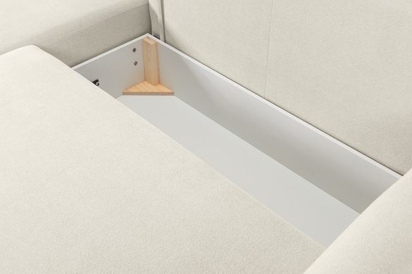 Диван угловой раскладной ALLORA Perfect Home Польша Светло-бежевый фотография