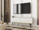 Тумба под ТВ Perfect Home Оро / Oro RTV135 MDF черный Белый фотография