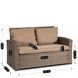 Комплект садових меблів MEBEL ELITE FLORYDA Беж