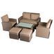 Комплект садових меблів MEBEL ELITE FLORYDA Беж