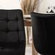 Стул бархатный MEBEL ELITE RODRI Velvet Черный / Натуральный