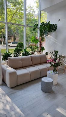 Диван розкладний SOHO Perfect Home Польща Світло-бежевий фотографія