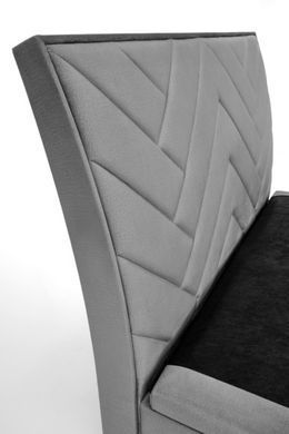 Кровать CONTINENTAL 1 VELVET Halmar 160x200 Серый фотография