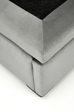 Кровать CONTINENTAL 1 VELVET Halmar 160x200 Серый фотография