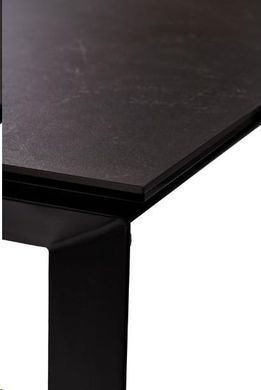 Стіл Обідній VERMONT BLACK MARBLE Concepto 120/170x80 Кераміка фотографія