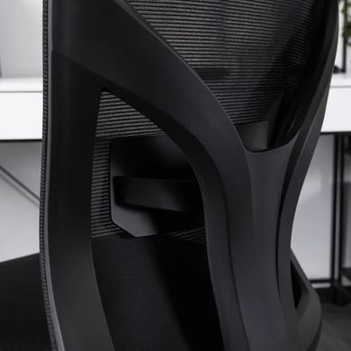 Стул офисный вращающийся MEBEL ELITE SPIRAL Черный фотография