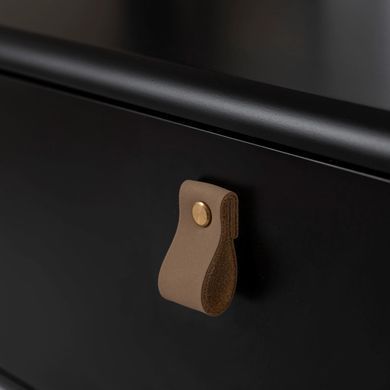 Журнальний столик MEBEL ELITE ARES Чорний фотографія