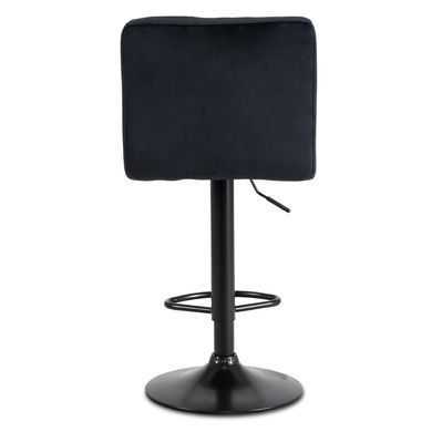 Барный стул MEBEL ELITE NERO черный/черный фотография