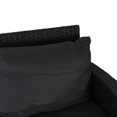Комплект садовой мебели MEBEL ELITE COLORADO Темно-серый