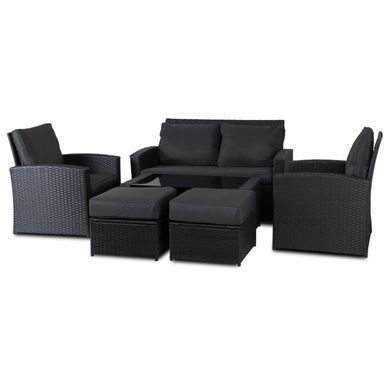 Комплект садовой мебели MEBEL ELITE COLORADO Темно-серый