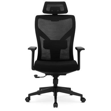 Стул офисный вращающийся MEBEL ELITE SPIRAL Черный фотография