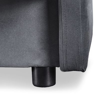 Диван раскладной MEBEL ELITE STELLA 200 см Серый фотография