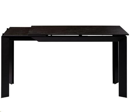 Стіл Обідній VERMONT BLACK MARBLE Concepto 120/170x80 Кераміка фотографія