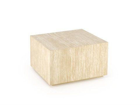 Журнальный столик TRAVERTINO KWADRAT Halmar 60x60 Травертин фотография
