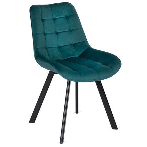 Стул бархатный MEBEL ELITE RICK Velvet Бирюзовый фотография