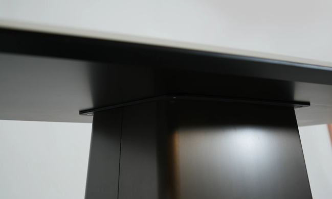 Стол Титан Prestol 180x90 Керамика белый глянец фотография