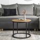 Журнальный столик LELLA MEBEL ELITE 53x53 Дуб Золотой