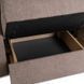 Набір з 2х розкладних крісел MEBEL ELITE MILAN 1, 98 см MEBEL ELITE Беж / тканина