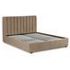 Ліжко двоспальне оксамитове 160x200 MEBEL ELITE MARI Velvet Беж