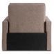 Набір з 2х розкладних крісел MEBEL ELITE MILAN 1, 98 см MEBEL ELITE Беж / тканина