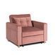 Крісло розкладне MEBEL ELITE SOLOR Velvet Рожевий
