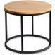 Журнальный столик LELLA MEBEL ELITE 53x53 Дуб Золотой