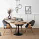 Стул бархатный MEBEL ELITE LUISE Velvet Серый