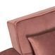 Крісло розкладне MEBEL ELITE SOLOR Velvet Рожевий