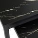 Набор журнальных столиков (2 шт) MEBEL ELITE JUNO Черный
