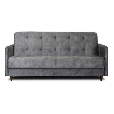 Диван розкладний MEBEL ELITE TIVOLI 198 см Сірий фотографія