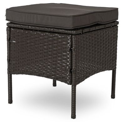 Комплект садовой мебели MEBEL ELITE ATLANTA Черный