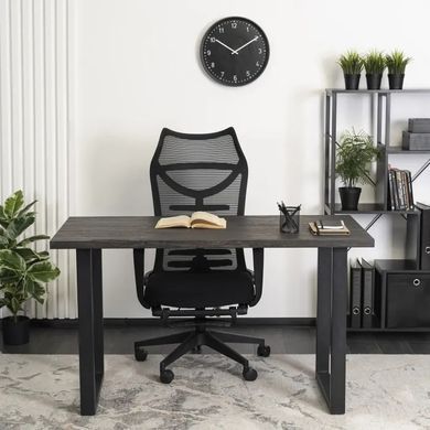 Стіл MEBEL ELITE ALTE MAX 130х65 см Чорний фотографія