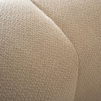 Крісло MODERNO 1S MEBEL ELITE 135 см тканина Кремовий фотографія