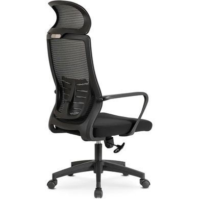 Стілець офісний поворотний MEBEL ELITE DESON чорний фотографія