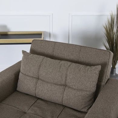 Крісло розкладне MEBEL ELITE SOLOR тканина Бежевий фотографія