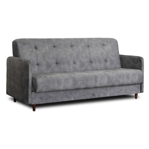 Диван раскладной MEBEL ELITE TIVOLI 198 см Серый фотография