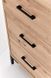 Комод RAVEN KM-1&nbsp;Halmar 160x40 Дуб Артизан Черный